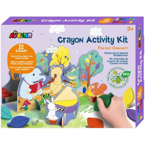 Avenir Crayon Activity Kit Κωδ 60787 Παιδικό Εκπαιδευτικό Παιχνίδι 3+ Years 1 Τεμάχιο - Forest Concert
